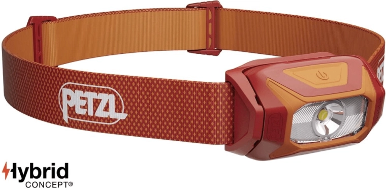 Hoofdlamp PETZL Tikkina, rood