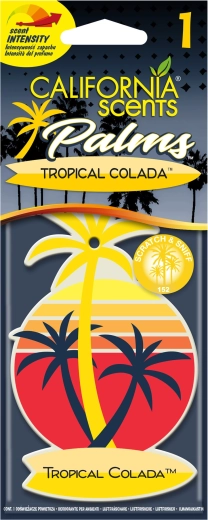 Hangende autogeur California Scents Palm Tropical Colada