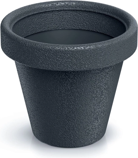 Plastic bloempot Origina 39 cm antraciet