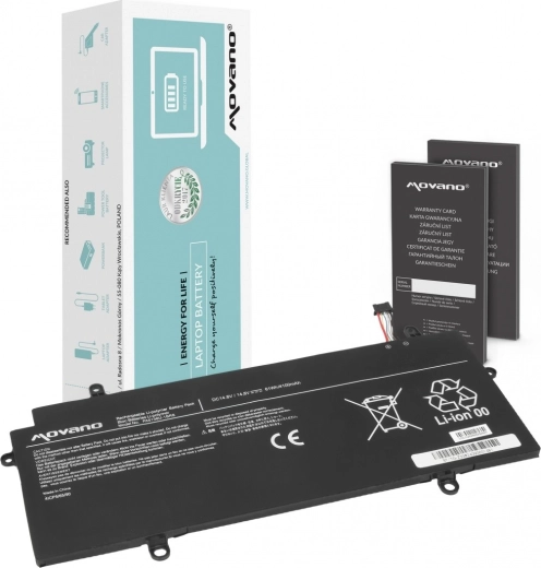 Movano PA5136U-1BRS-accu voor Toshiba Portege Z30 (Z30-A/Z30-B/Z30-C) 4100 mAh 61 Wh