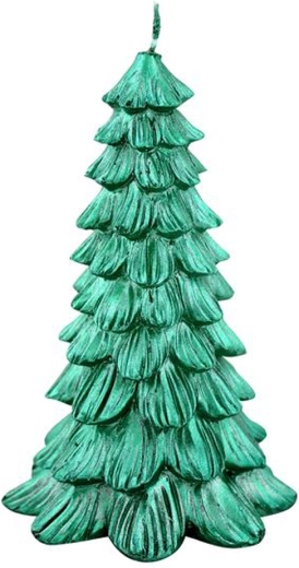 Kaars kerstboom groen