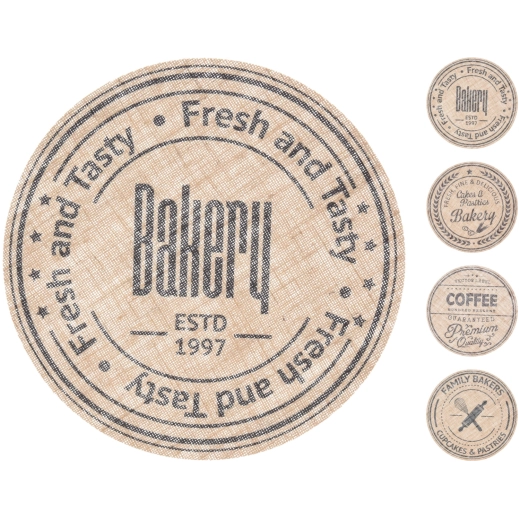 Juten tafelonderlegger 38 cm