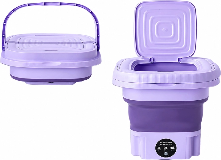 Opvouwbare draagbare miniwasmachine 8 l voor reizen en kamperen