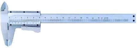 Schuifmaat 150 mm met vergrendelknop