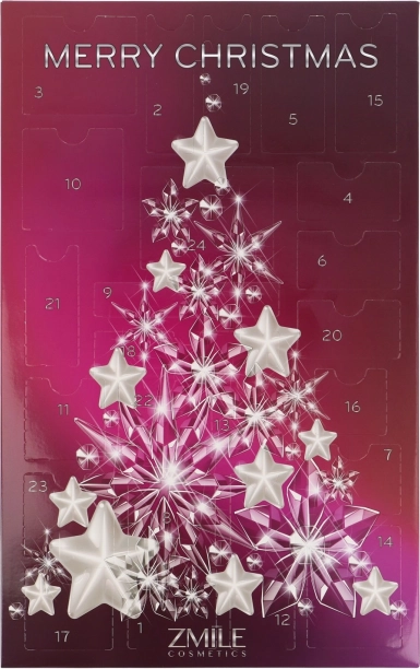 Adventskalender crystal christmas tree met cosmetica