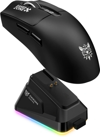 Draadloze gamingmuis ONIKUMA DM10 zwart