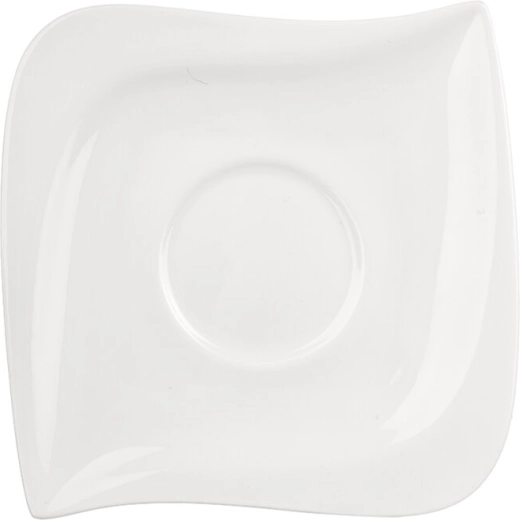 MONA Musica porseleinen schoteltje vierkant 13,7 × 13,7 cm