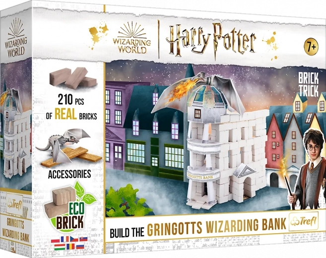 Bouwset Brick Trick HARRY POTTER: Gringotts Tovenaarsbank (210 onderdelen)