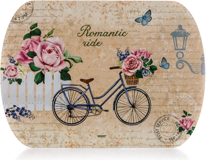 Placemat Romantic ride van kurk 39 × 28 cm