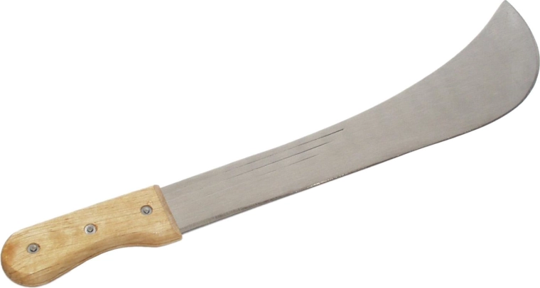 Machete met houten handvat 60 cm