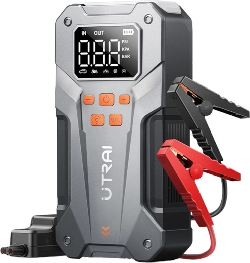 UTRAI JS20 multifunctionele jumpstarter met compressor en zaklamp