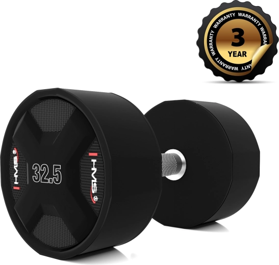 Polyurethaan halter HMS 32,5 kg