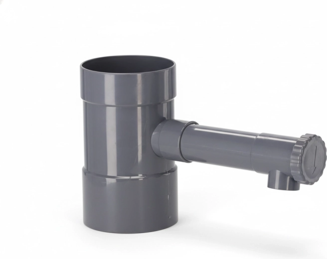 Regentonvanger grijs 100 mm