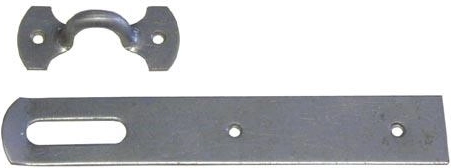 Rechte sluitbeugel 180 mm