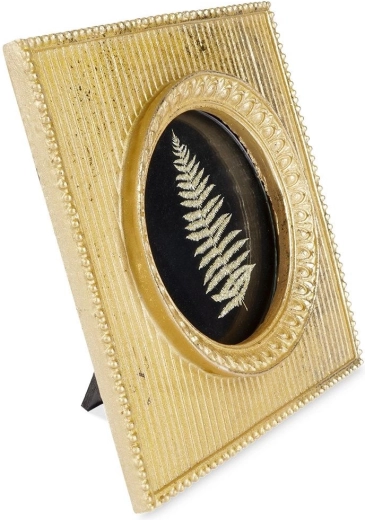 Gouden fotolijst 10 × 10 cm