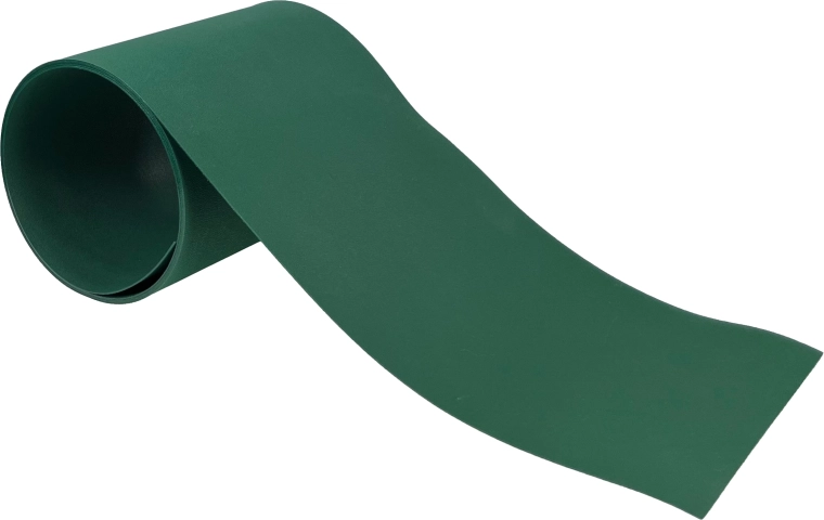 PROTECTO afschermingsband voor hekwerk in stroken 2,55 m × 19 cm, groen RAL 6005