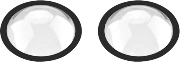 PULUZ lensbeschermkap voor INSTA360 ONE RS 1-Inch 360 Edition