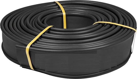 Tuinrand voor gazon 12,5 cm x 18 m zwart