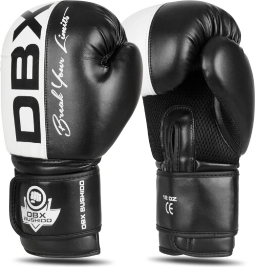 Bokshandschoenen DBX BUSHIDO 12 oz met ventilatie en brede sluiting