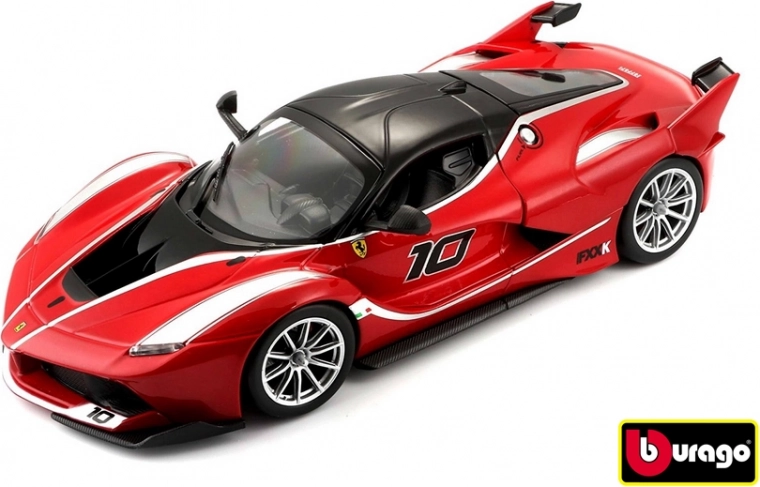 Bburago 1:24 Ferrari Racing FXX K Metallic Rood