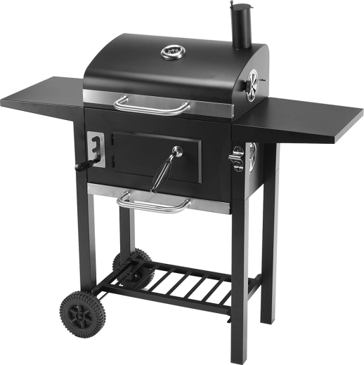 Curron tuinbarbecue met schoorsteen en deksel