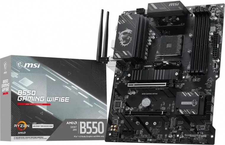 MSI moederbord B550 Gaming WiFi 6E (ATX)