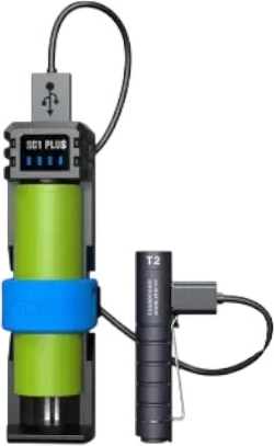 Acculader en powerbank USB-C Xtar SC1 Plus - 1 stuk