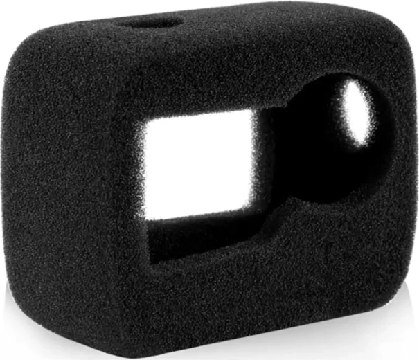 Windkap Puluz voor DJI Osmo Action 5 Pro/4/3 (zwart) - 1 stuk
