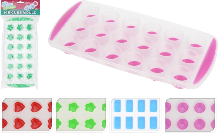 Ijsvorm met verschillende vormen van TPR, 24,5 × 11,7 × 2,5 cm