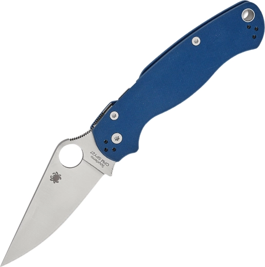 Zakmes Spyderco Para Military 2 Cobalt Blue 8,8 cm, satin, G10