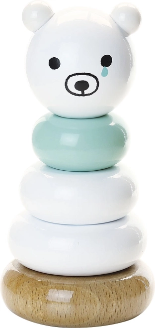 vilac houten stapeltoren beer – design shinzi katoh