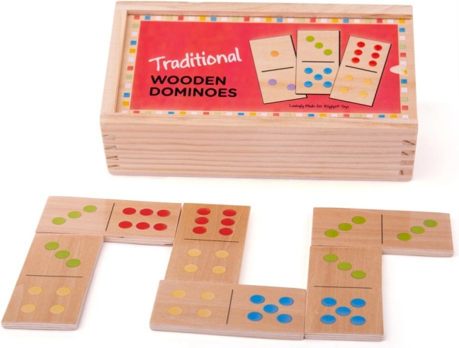 Houten domino Bigjigs Toys klassiek