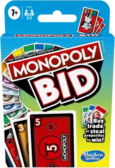 Monopoly Bid kaartspel