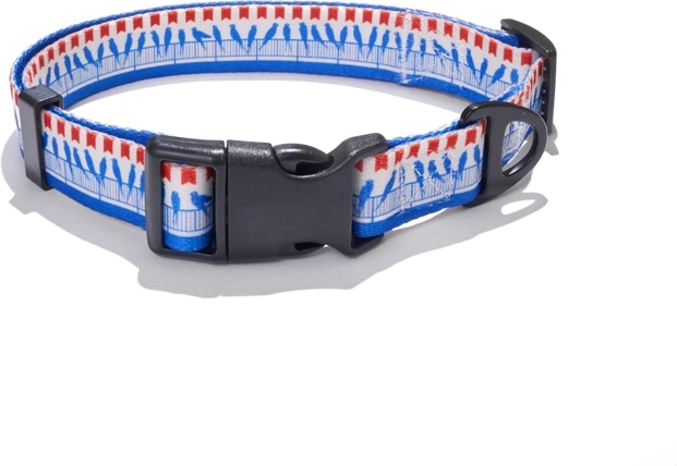 Explorer Dog halsband vogels maat L (41–66 cm)