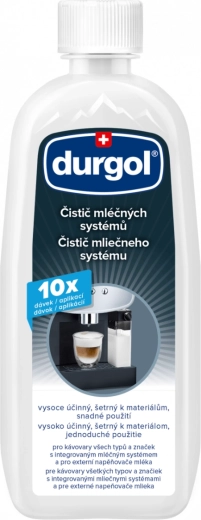 Durgol reiniger voor melksysteem voor alle koffiemachines en melkopschuimers 500 ml