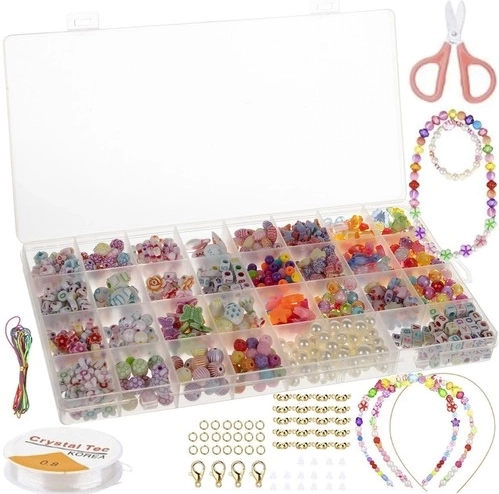 Set voor het maken van armbanden en sieraden voor kinderen