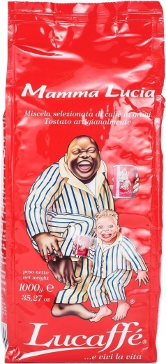 Lucaffé Mamma Lucia koffiebonen 1 kg (40% Arabica, 60% Robusta)