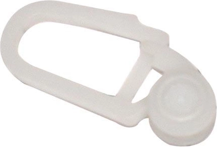 Gordijnlopers van kunststof (100 stuks)