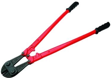 Boutenkniptang met hefboom 750 mm van chroom-vanadiumstaal