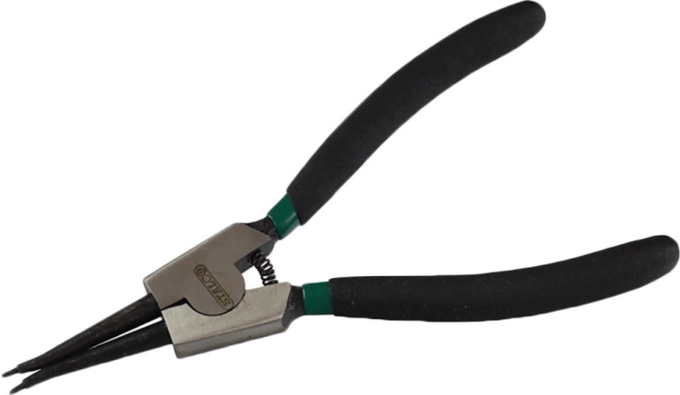 Rechte buiten-seegerringtang 180 mm STALCO