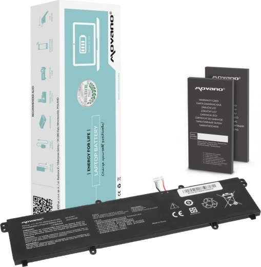Movano-accu voor Asus VivoBook Flip 14 X421/TM420/R413/K413FA 3600 mAh 41 Wh