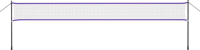 Badmintonnet NILS NT300 draagbaar voor tuin en buitenspelen