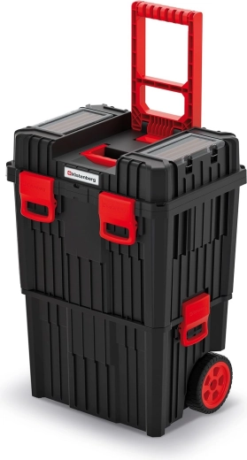 Modulaire gereedschapskoffer op wielen Heavy Kistenberg, 71 l