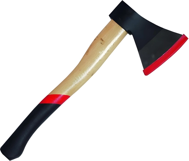 GALA bijl 800 g voor hout met houten steel