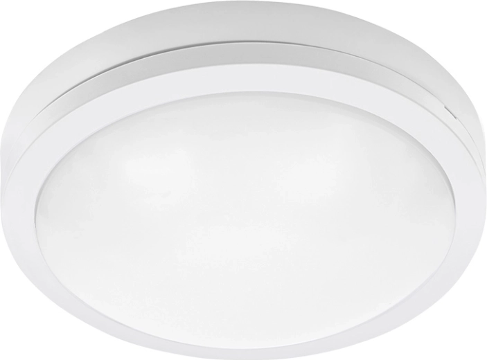 Solight Siena LED plafond- en wandlamp 20 W, 1500 lm, 4000 K, IP54, wit, 23 cm