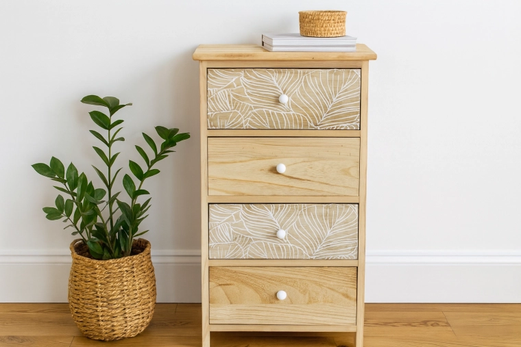 Commode met 4 lades Luiza 40 × 29 × 73 cm