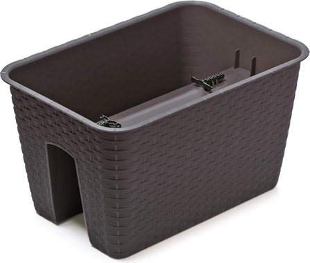 Hangbloempot voor balustrade RATOLLA 40 cm – antraciet