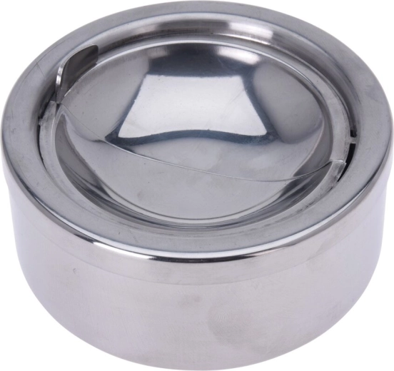 Roestvrijstalen asbak 12 cm