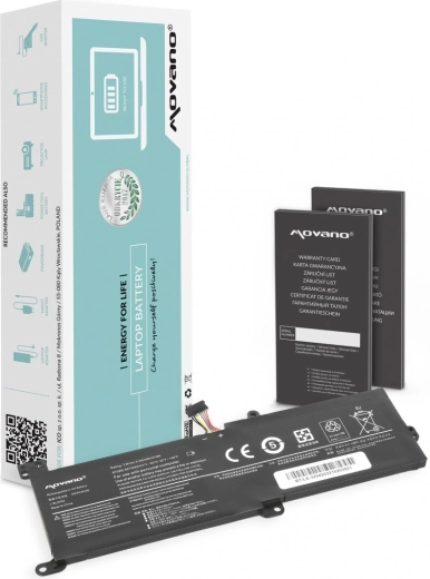 Movano batterij voor Lenovo IdeaPad 320 (L16L2PB2) 4100 mAh 31 Wh
