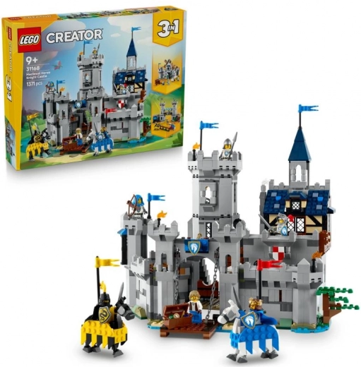 Lego Creator 3-in-1 middeleeuws kasteel en ridders te paard